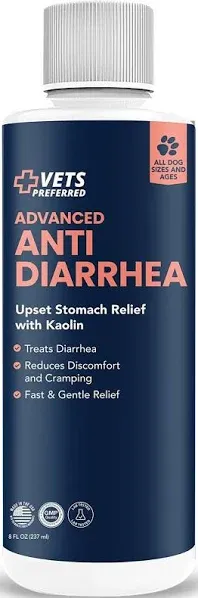 Anti Diarrhea Liquid for Dogs - Dog Diarrhea Relief with Kaolin (8 Oz.) | Once