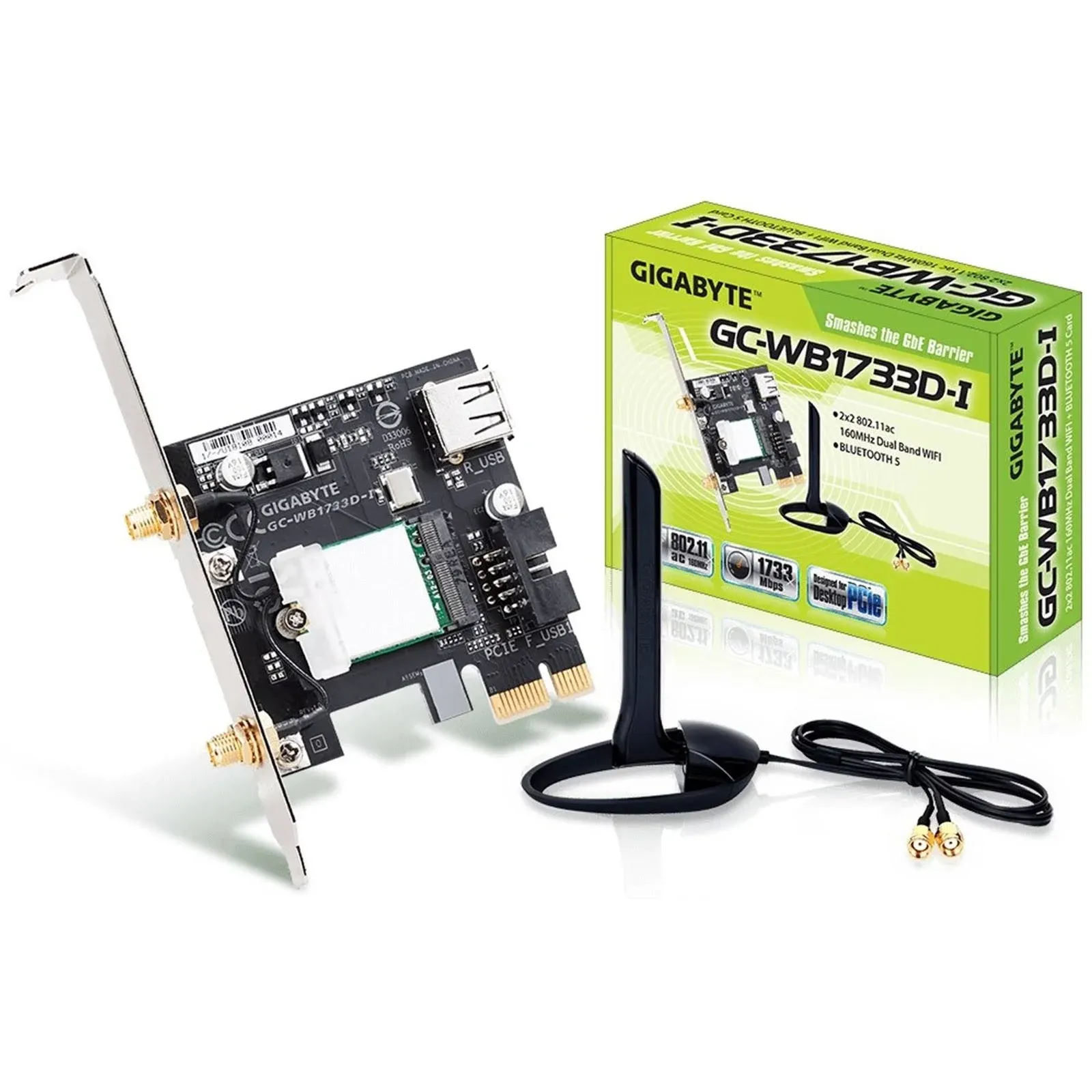 Gigabyte GC-WB1733D-I Network Card Internal WLAN / Bluetooth