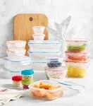 Lock & Lock Color Mates 36-Piece Food Storage Container Set