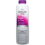 LEISURE TIME A-04 Bright and Clear Clarifier for Spas and Hot Tubs (4 Pack), 1 quart