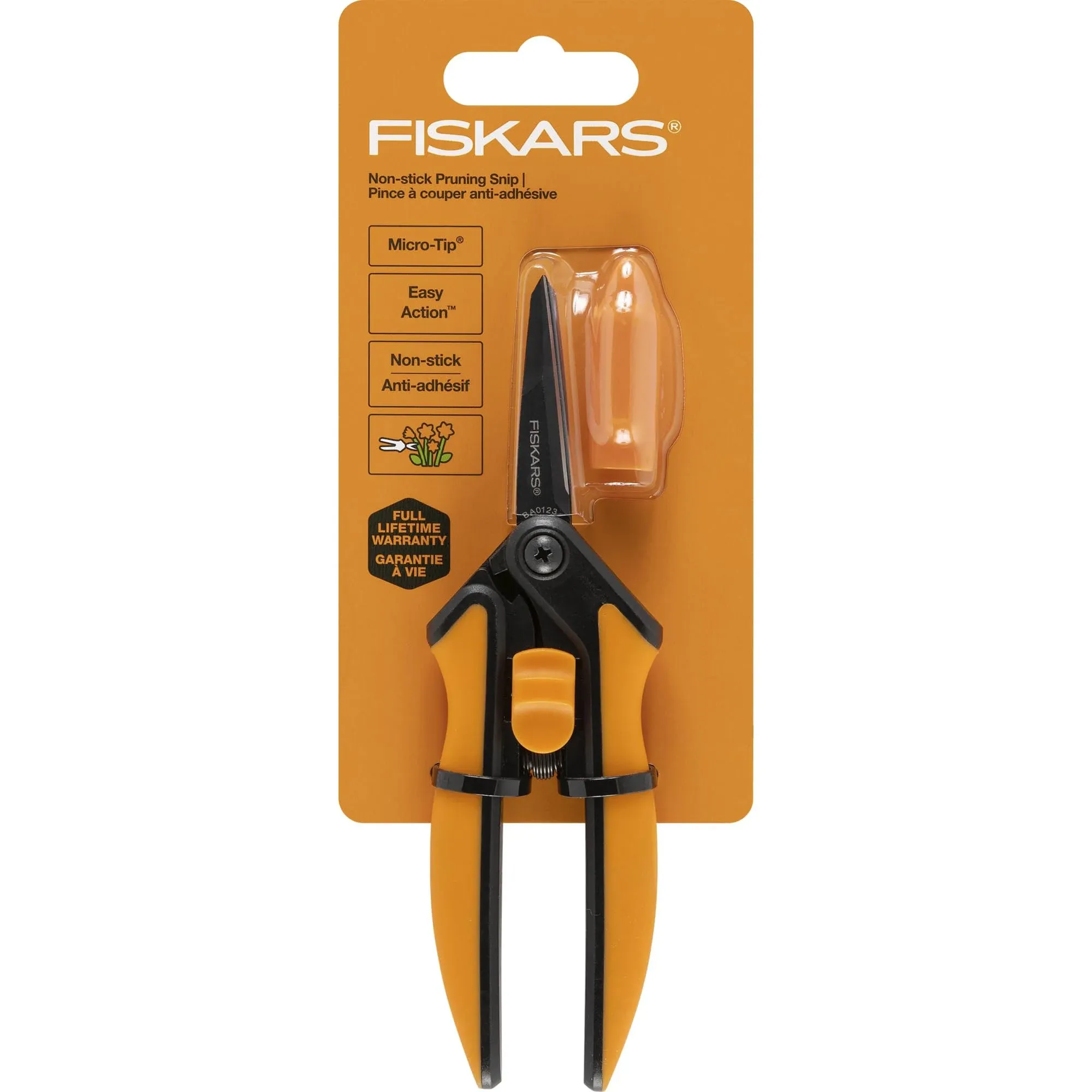 Fiskars Micro-Tip Non Stick Pruning Snips