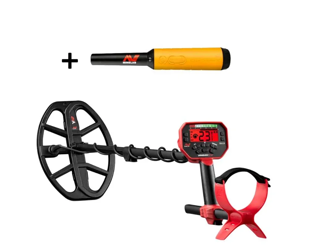 Minelab Vanquish 540 Metal Detector Discovery Bundle