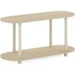 Furinno Turn-N-Tube Modern Oval Side Table