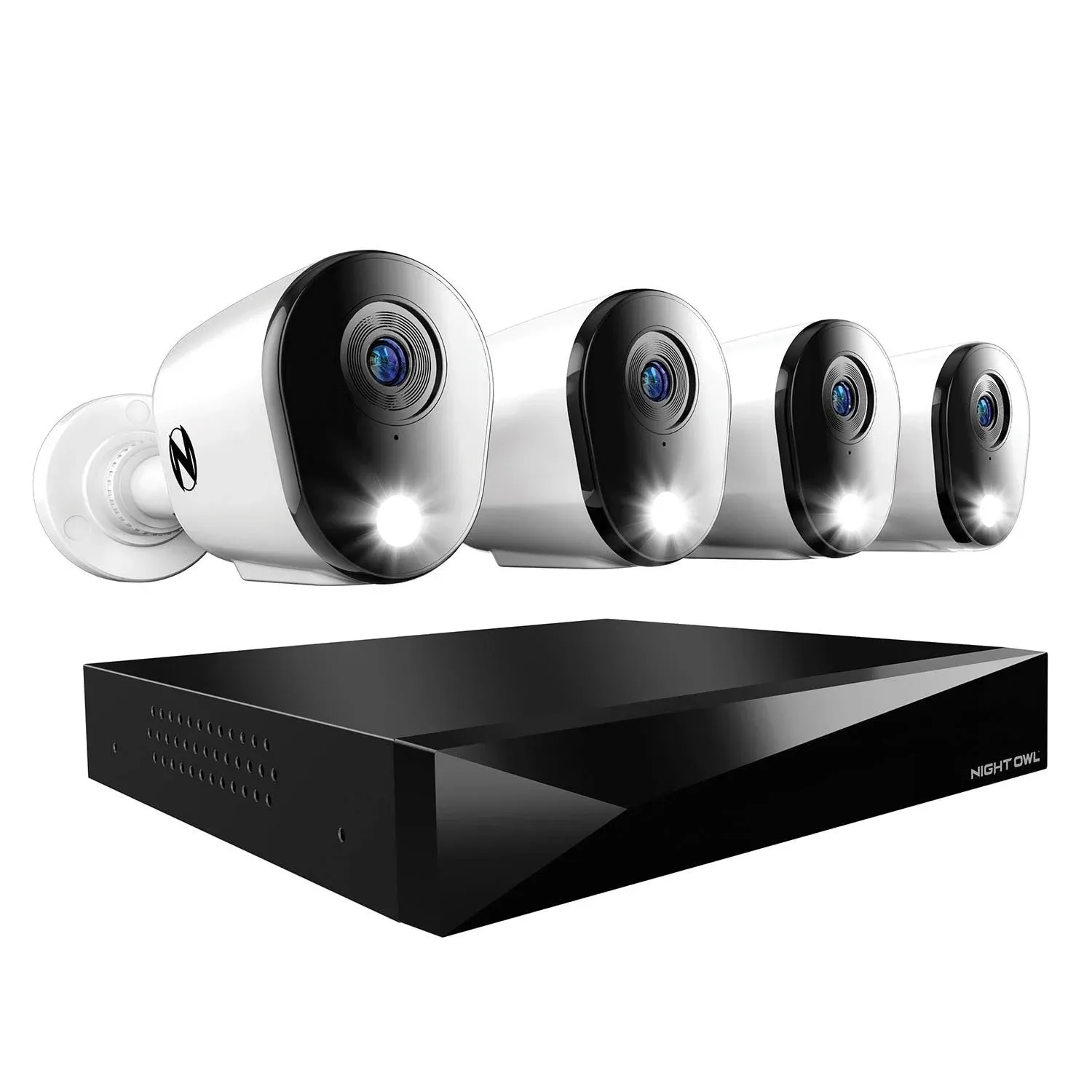 Night Owl 12 Channel Camera Wired 2K DVR Security System with 2-Way Audio