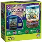 Glow n’ Glow Terrarium Creativity For Kids Just Add Water Layer Plant Decorate