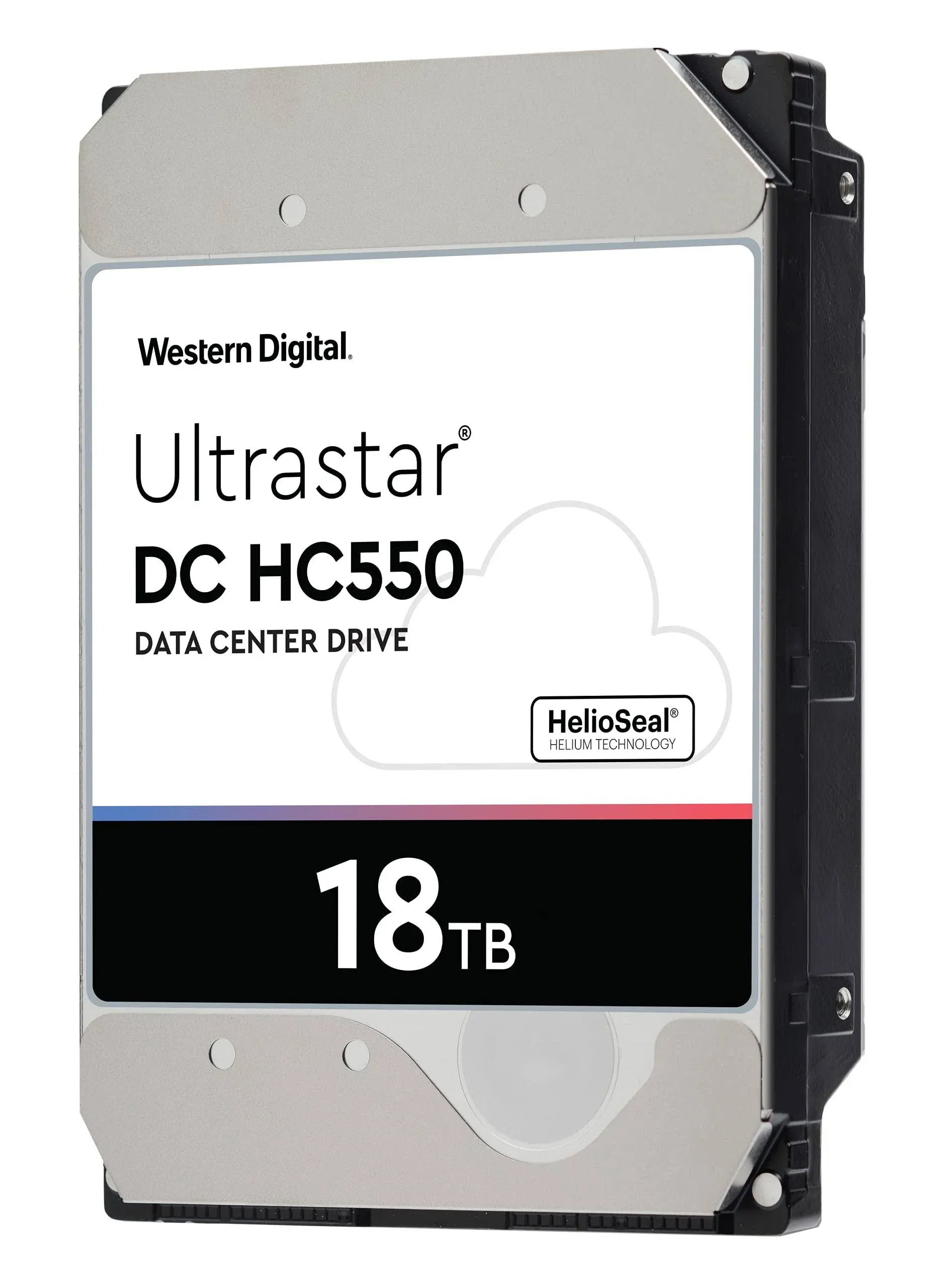 Western Digital Ultrastar DC HC550 18 TB Hard Drive, 3.5 inch Internal, SAS (12Gb ...