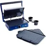 Blue Diamond Cookware Ceramic Nonstick Sizzle Griddle Deluxe, Griddle with and