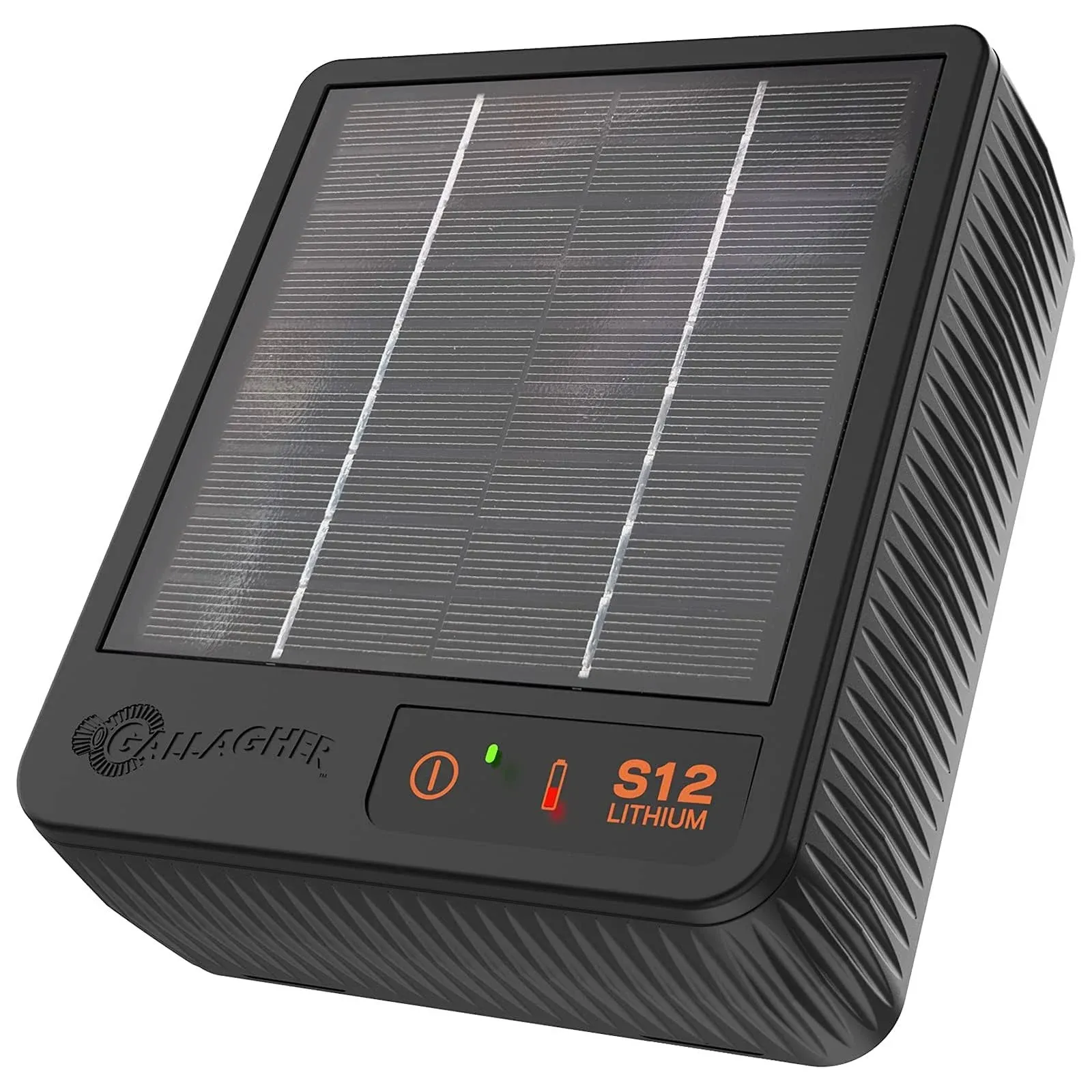 Gallagher S12 Solar-Powered Fence Energizer 4 mi. Black G349414