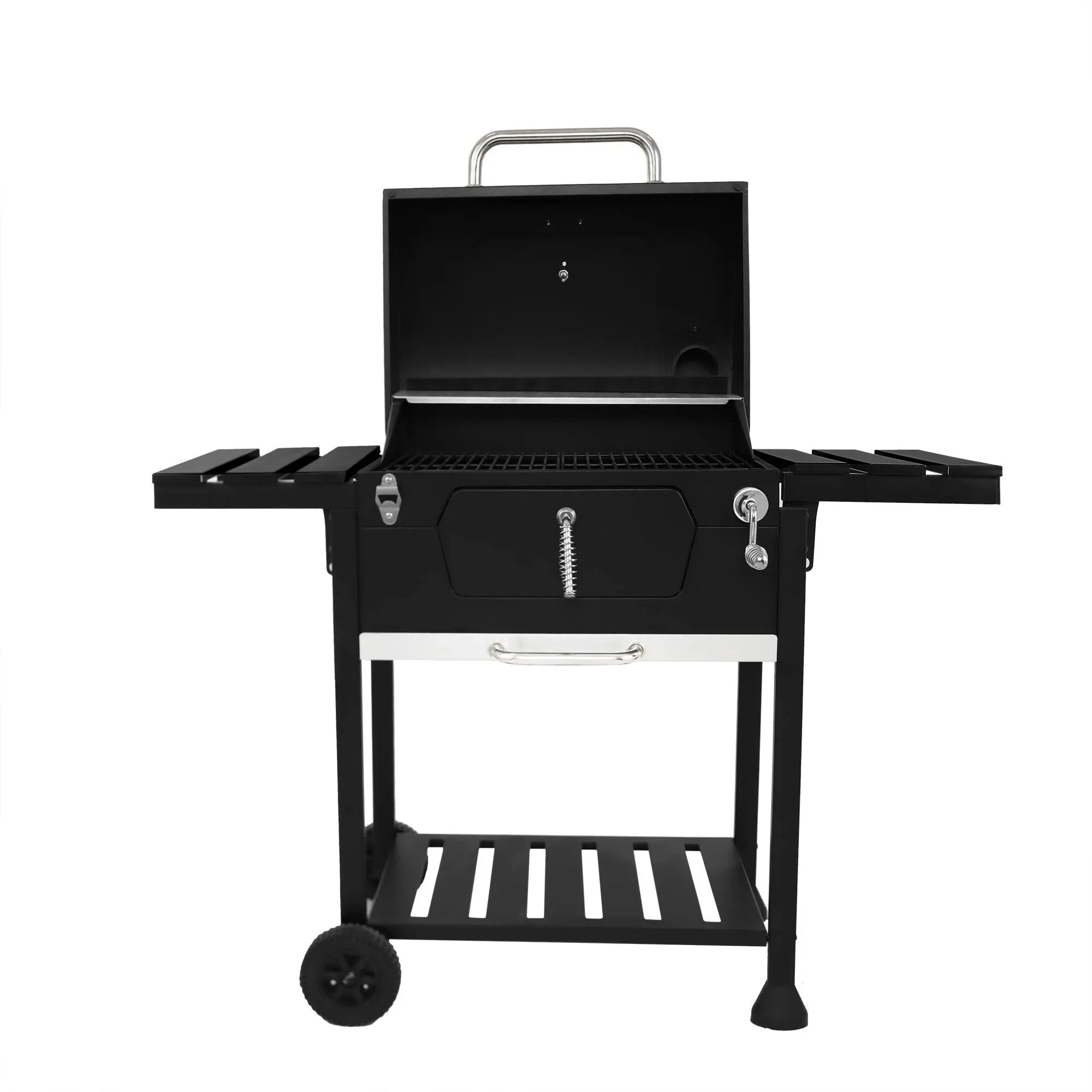 Royal Gourmet 24-inch Charcoal BBQ Grill, Black