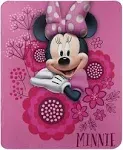 The Northwest Company Fleece Throw Blanket Disney's Minnie's Bowtique, So Many Bows, 45" x 60"