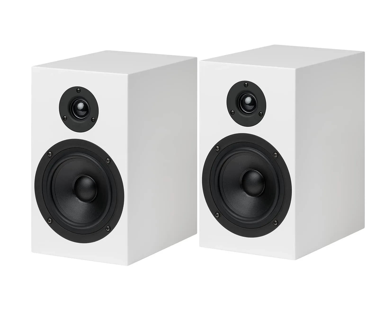 Pro-Ject Speaker Box 5 High-Gloss White 2-Wege Shelf Speaker 1 Pair