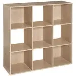 ClosetMaid Cubeicals 9 Cube Organizer Birch