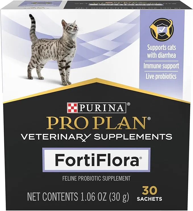 Purina Fortiflora Feline Nutritional Probiotic Cat Supplement - 30 count