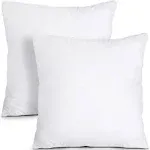 Throw Pillow Inserts, Set of 4 Lightweight Down Alternative Polyester Pillow,...