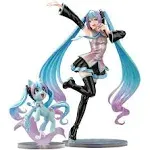 Kotobukiya Hatsune Miku feat. My Little Pony Bishoujo Statue, Multicolor