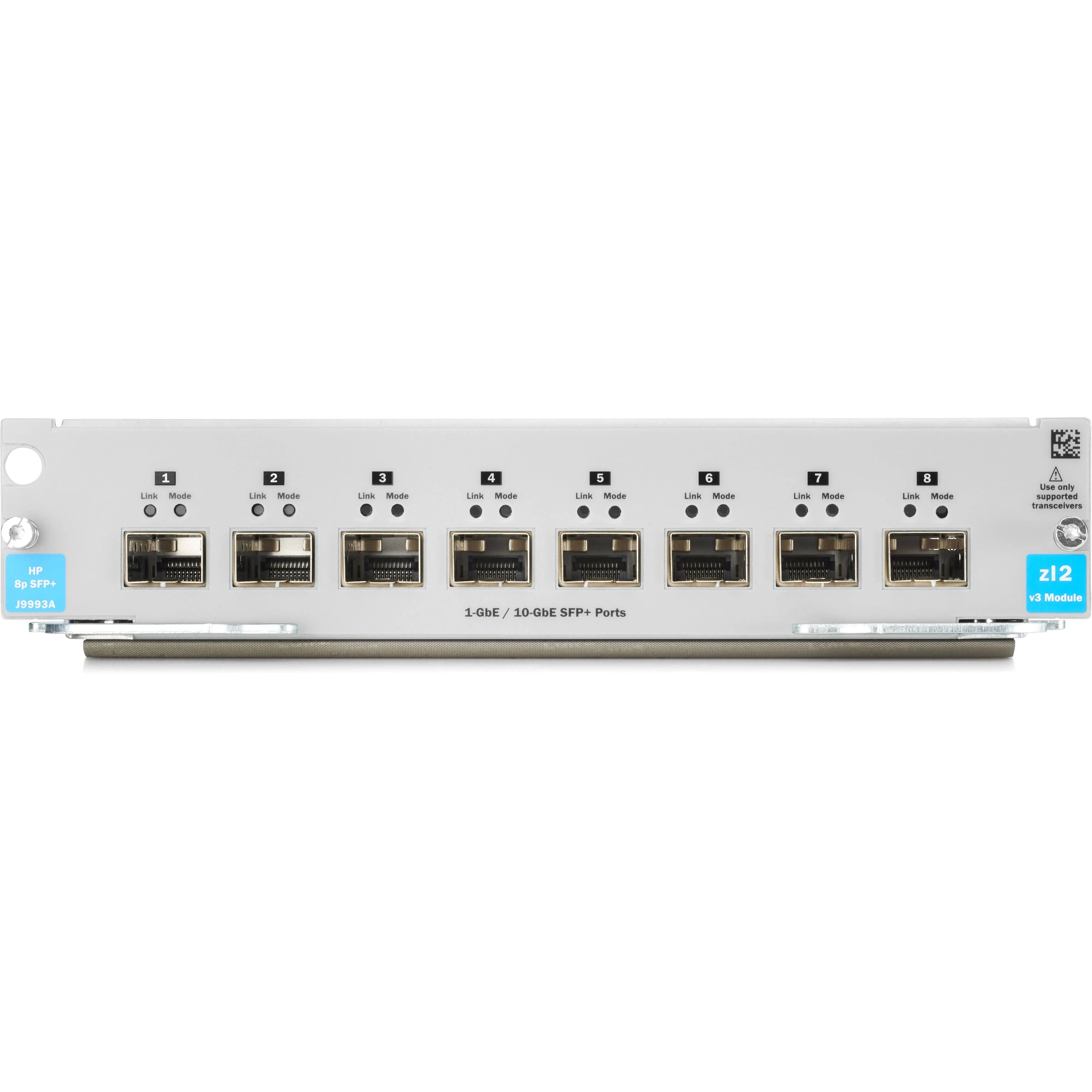 J9993A - HP 8-Port 1G/10GbE SFP+ MACsec V3 zl2 Module