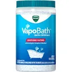 Vicks VapoBath Bath Crystals Soothing Vapors 15 oz