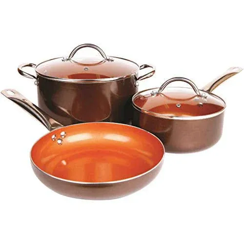 Cookware Set 5-Piece Luxury Ceramic Induction Non-Stick