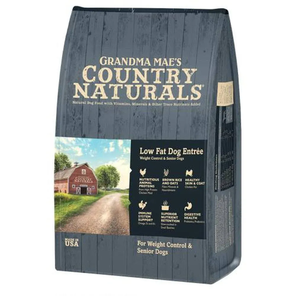 Grandma Mae's Country Naturals Dog Senior Low Fat - 4 lbs