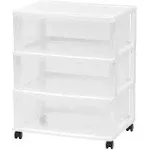 Iris 3 Drawer Wide Chest - Gray