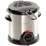 Presto® 1-Liter Stainless Steel Electric Deep Fryer 05470