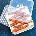 Nordic Ware Slanted Bacon Tray with Lid