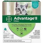 Advantage Ii Flea Treatment For Cats