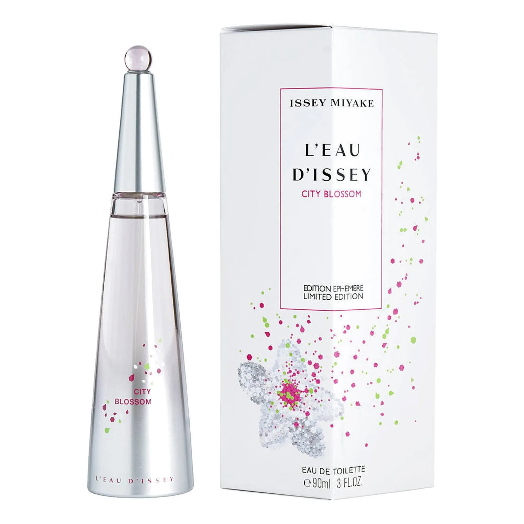 Issey Miyake L'Eau d'Issey Limited Edition EDT Spray, City Blossom, Woody, Floral, Fragnance, 3 Oz