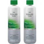 Pint Leisure Time Spa Filter Clean For Hot Tubs & Spas Cleaning Formula - N