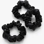 Slip Scrunchies - 3-Pack Large Silk Black