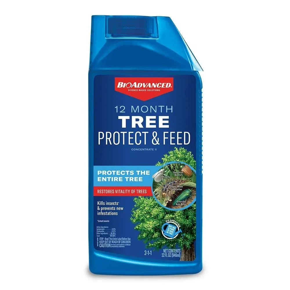 BioAdvanced 12 Month Protect and Feed 32-fl oz Liquid Tree Food Lowes.com