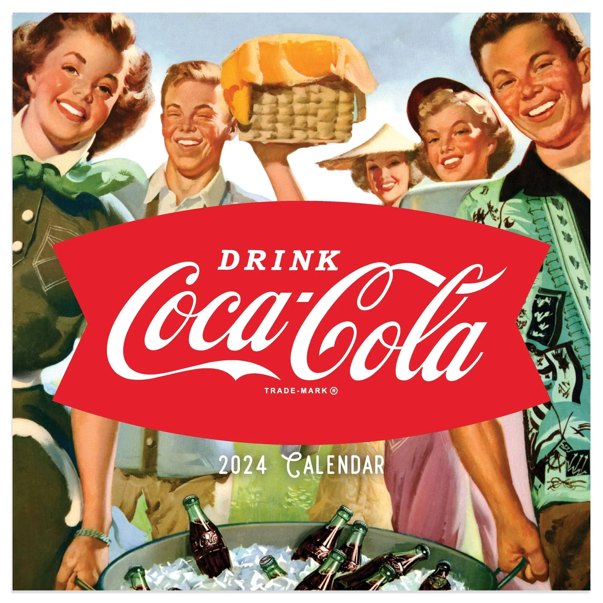 TF Publishing,  Coca Cola Nostalgia Mini Wall Calendar