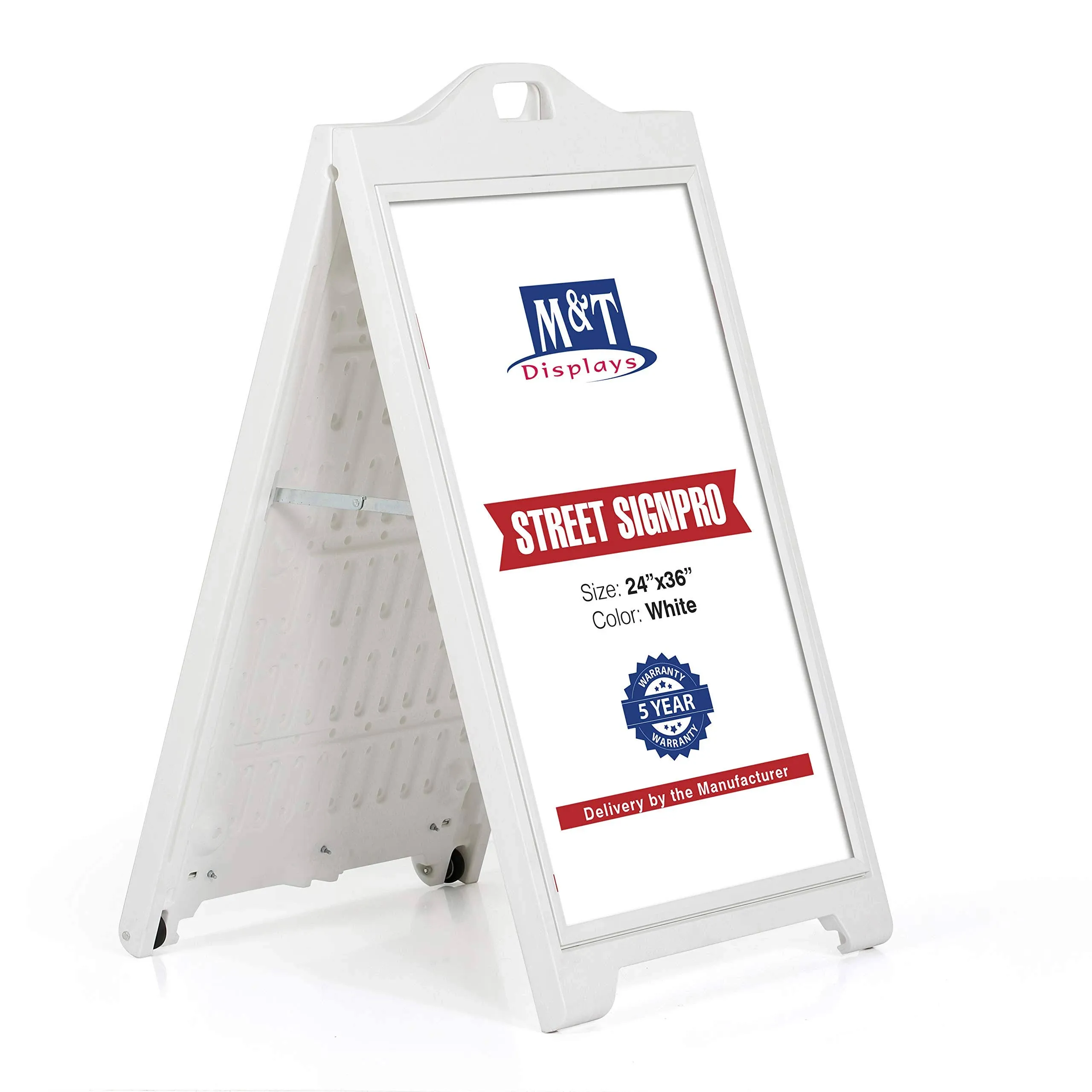 SignPro Two-Sided Street Sign Poster