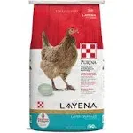 Purina Layena Crumbles, 50 lbs