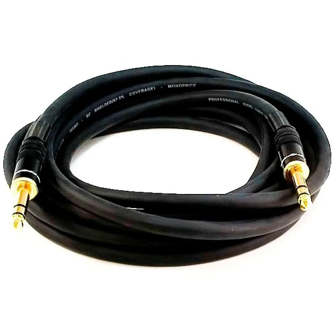 Monoprice 15ft Premier Series 1/4-inch Male to Male 16AWG Cable 4795