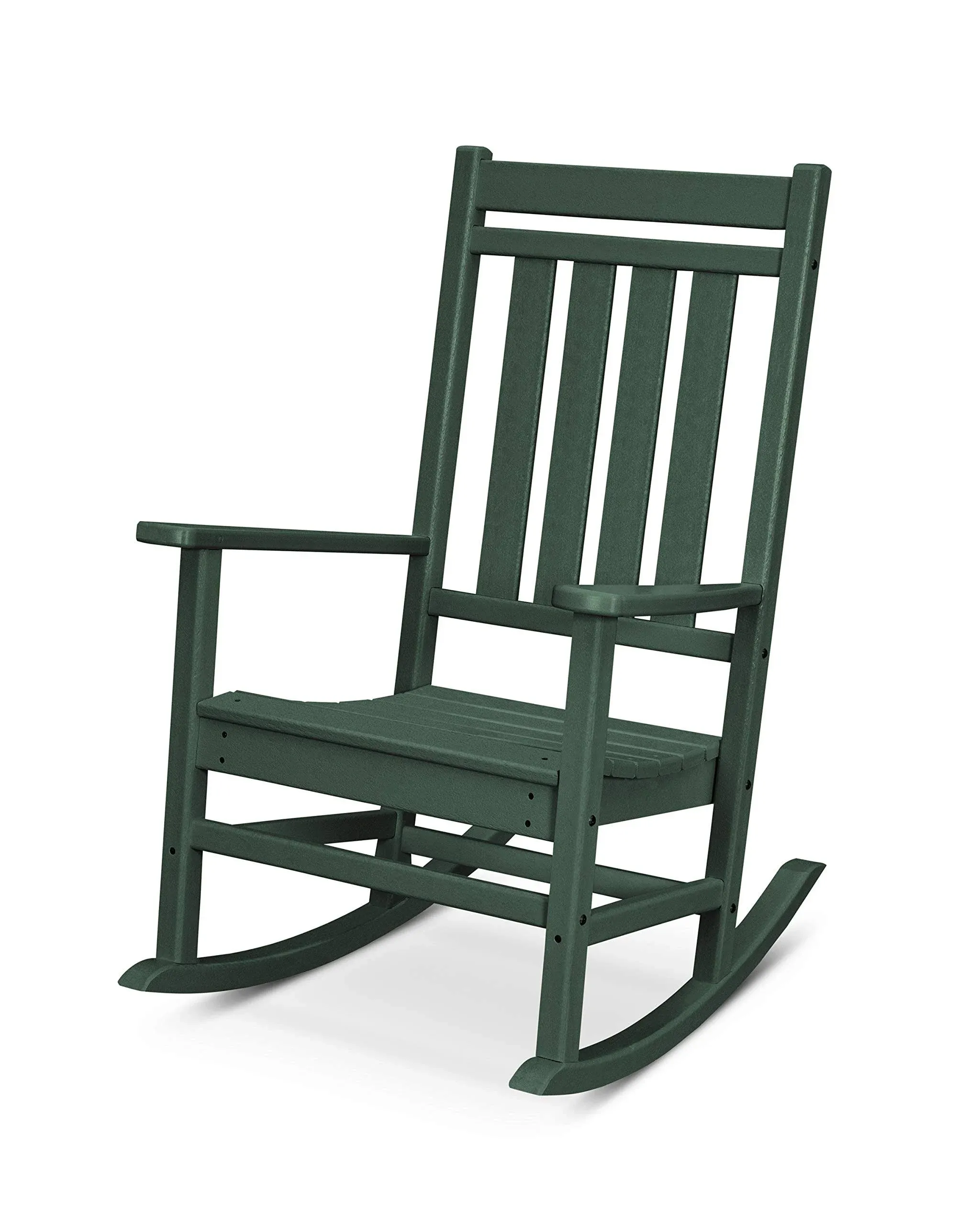 POLYWOOD Estate Porch Rocking Chair - Green