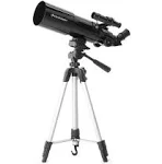 Celestron Travel Scope 80 Portable Telescope with Smartphone Adapter