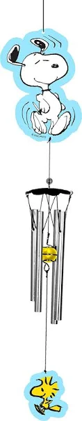 Spoontiques Snoopy Wind Chime - Garden Décor - Decorative Chimes for Yard and Garden Decoration