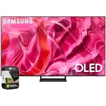 SAMSUNG QN83S90CAEXZA 83 Inch 4K HDR OLED Smart TV with AI Upscaling with an Additional 1 Year Coverage (2023)