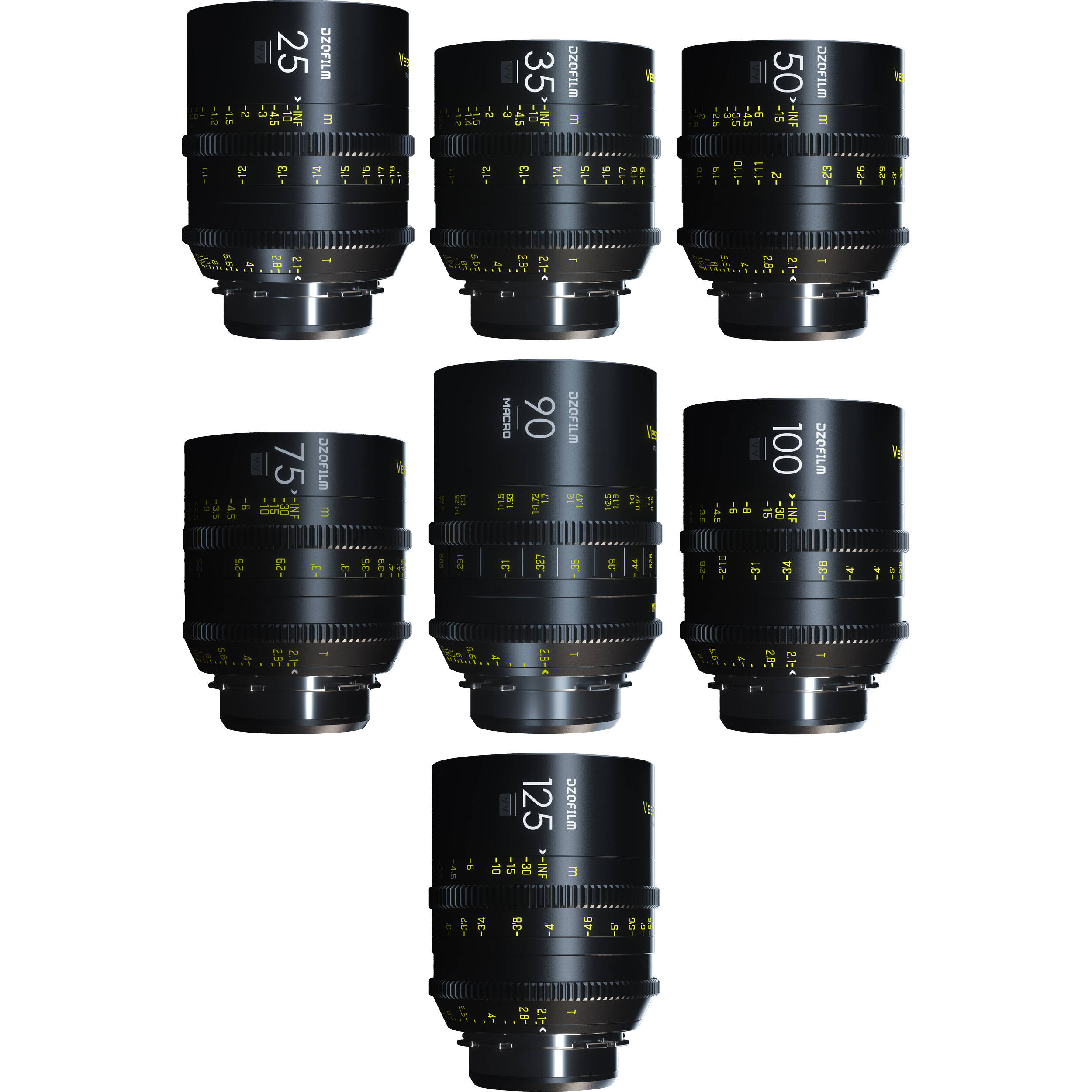 DZOFILM Vespid Prime Cinema Lens Kit B