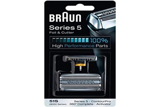 Braun - Replacement Head for Series 5 Shavers - Silver