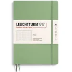 LEUCHTTURM1917 - Notebook Softcover Composition B5-123 Numbered Pages for Writing and Journaling (Dotted, Sage)