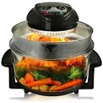 MegaChef The Multipurpose Halogen Oven Air Fryer in Black