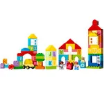 LEGO DUPLO Classic Alphabet Town 10935, Educational Early Learning Toys for Babies & Toddlers Ages +18 Months, Learn Colors, Letters and Shapes with Large Bricks