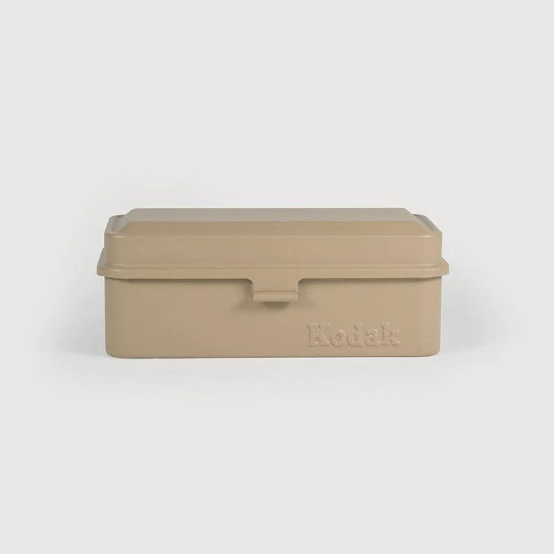 Kodak Steel 120/135 Film Case (Beige Lid/Beige Body)