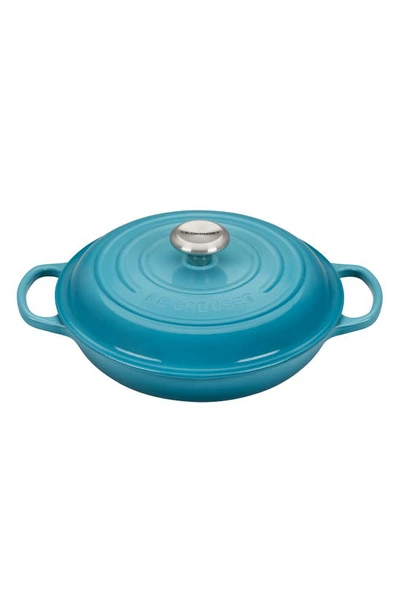 Le Creuset Enameled Cast Iron Signature Braiser, 2.25 qt. (Marseille)