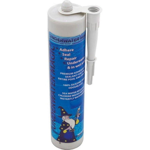 Underwater Magic Sealant, White - 9.8 oz tube