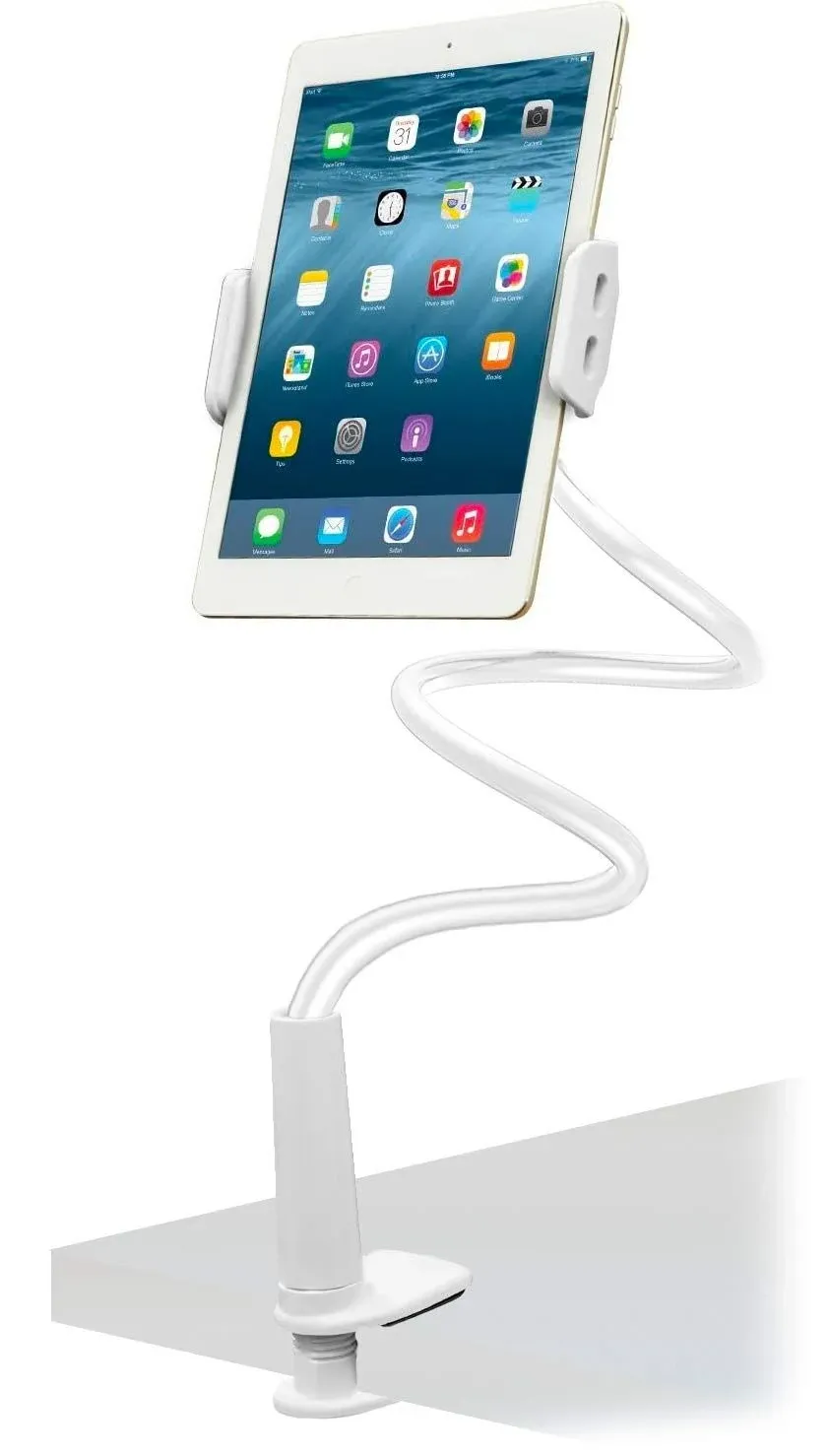 Aduro Solid Grip Adjustable Universal Tablet Stand With Gooseneck