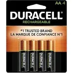 Duracell Batteries Rechargeable AA NiMH