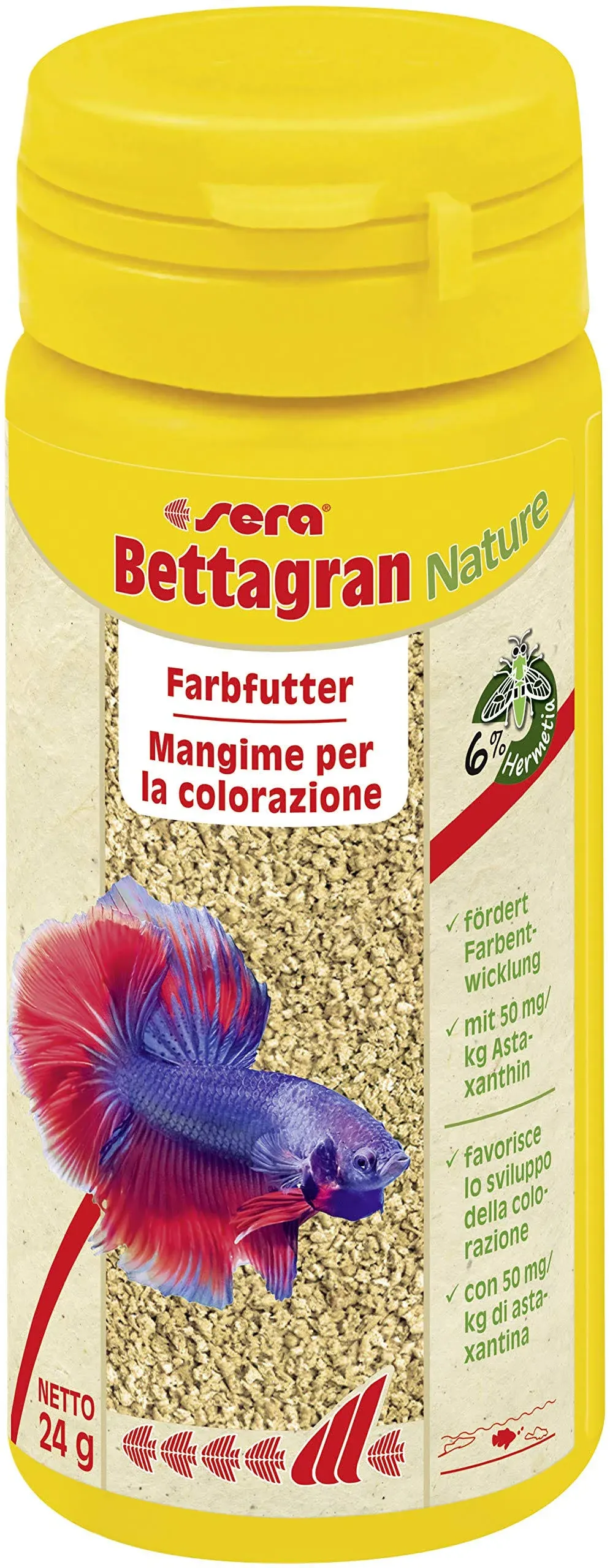 Sera Bettagran Nature 0.8 oz (50 mL) Betta Fish Food